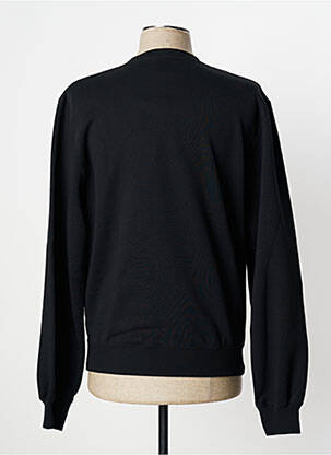 Sweat-shirt stretch manches longues noir BLASON homme