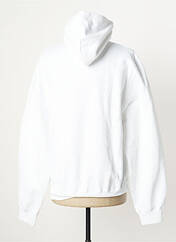 Sweat-shirt à capuche blanc BLASON pour homme seconde vue