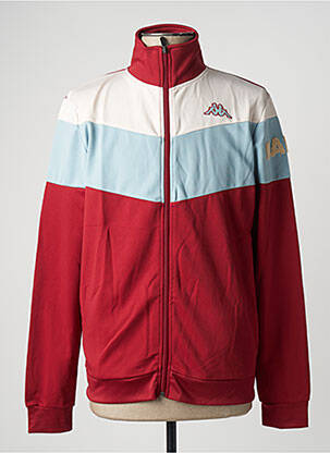 Veste casual poches rouge KAPPA homme
