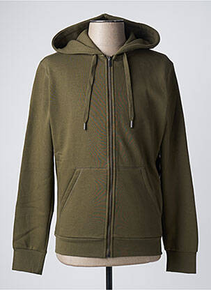 Veste casual resserrée sur le bas vert CELIO homme