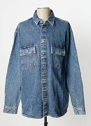 Veste en jean coupe droite bleu CELIO homme