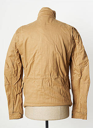 Veste casual coupe droite marron DEVRED homme