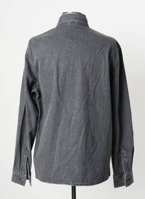 Veste en jean coupe droite gris CELIO homme