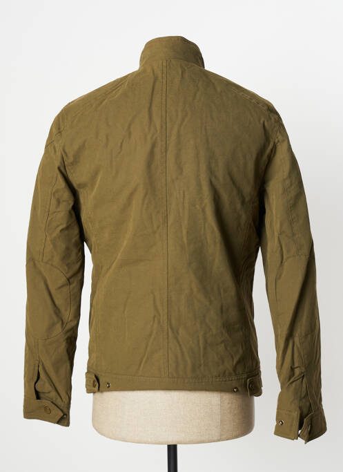 Veste casual poignets pressionnés vert DEVRED homme