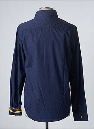 Chemise manches longues manches longues bleu RUCKFIELD homme