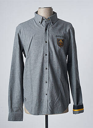 Chemise manches longues manches longues gris RUCKFIELD homme