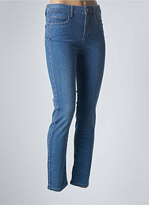 Jeans coupe slim slim taille normale bleu STOOKER femme