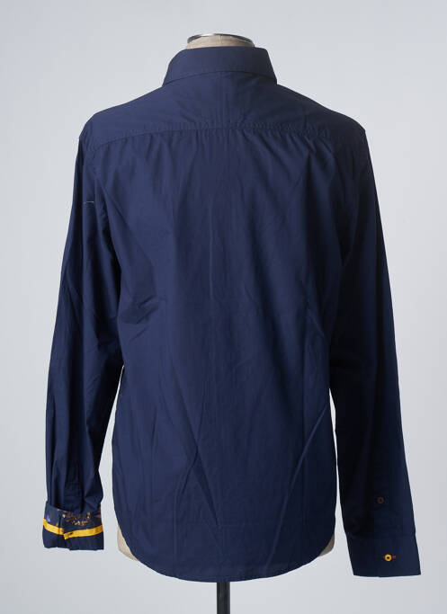 Chemise manches longues bleu RUCKFIELD pour homme