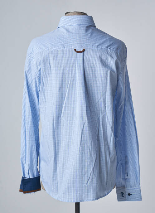 Chemise manches longues bleu RUCKFIELD pour homme