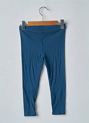 Legging stretch taille élastique bleu DAMART enfant