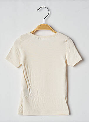 T-shirt stretch manches courtes beige DAMART enfant