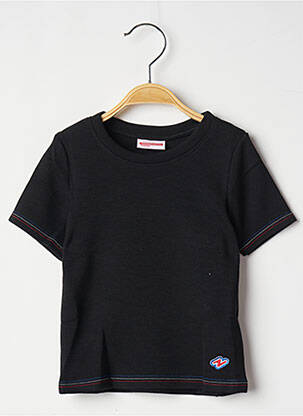 T-shirt stretch manches courtes noir DAMART enfant