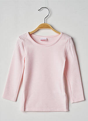 T-shirt stretch manches longues rose DAMART fille