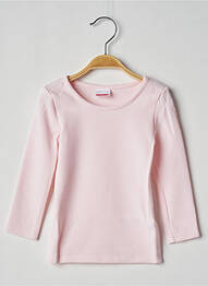 T-shirt stretch manches longues rose DAMART fille