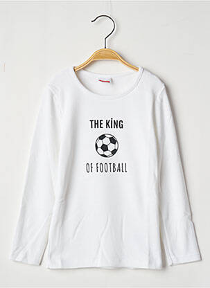 T-shirt manches longues manches longues blanc DAMART garçon