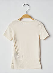 T-shirt beige DAMART pour enfant seconde vue