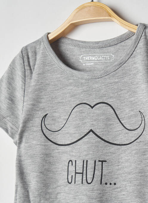 T-shirt gris DAMART pour enfant