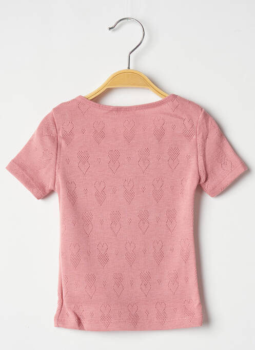 T-shirt rose DAMART pour fille