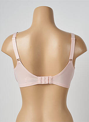 Soutien-gorge effet matière satinée haut soutien-gorge emboitant rose M&S COLLECTION femme