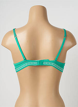 Soutien-gorge effet matière satinée haut soutien-gorge emboitant vert M&S COLLECTION femme