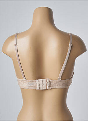 Soutien-gorge effet matière satinée haut soutien-gorge moulé chair MARKS AND SPENCER femme