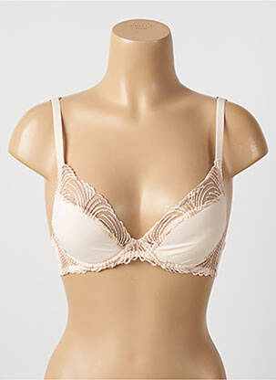 Soutien-gorge bretelle multi position haut soutien-gorge push-up rose SIMONE PERELE femme
