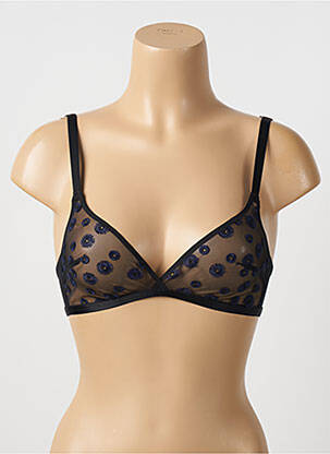 Soutien-gorge sans armature haut triangles noir SIMONE PERELE femme