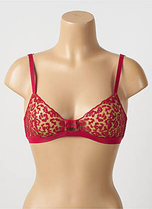 Soutien-gorge sans armature haut triangles rose SIMONE X SIMONE PÉRÈLE femme