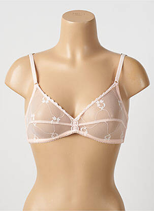 Soutien-gorge sans armature haut soutien-gorge emboitant rose SIMONE PERELE femme