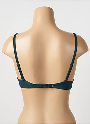 Soutien-gorge effet matière satinée haut soutien-gorge emboitant vert SIMONE PERELE femme