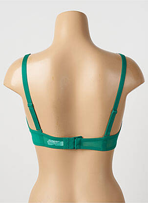 Soutien-gorge broderie haut bandeau vert SIMONE X SIMONE PÉRÈLE femme