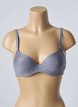 Soutien-gorge haut soutien-gorge moulé haut soutien-gorge moulé gris FEMILET femme