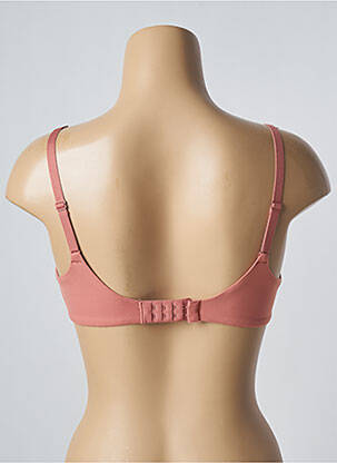 Soutien-gorge tissage dentelle haut soutien-gorge moulé rose FEMILET femme