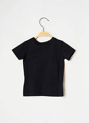 T-shirt coupe cintrée manches courtes noir J.O MILANO fille