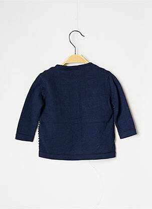 Gilet manches longues resserrée sur le bas bleu J.O MILANO fille