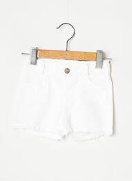 Short fermeture zippée sous rabat boutonné taille ajustable beige J.O MILANO fille