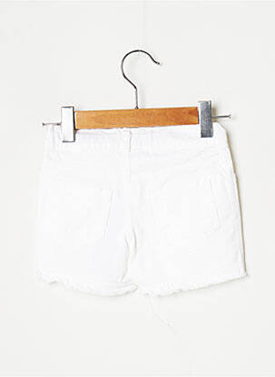 Short fermeture zippée sous rabat boutonné taille ajustable beige J.O MILANO fille