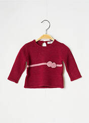 Pull rouge J.O MILANO pour fille seconde vue