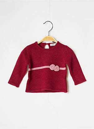 Pull rouge J.O MILANO pour fille