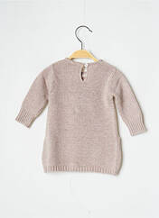 Robe pull marron J.O MILANO pour fille seconde vue