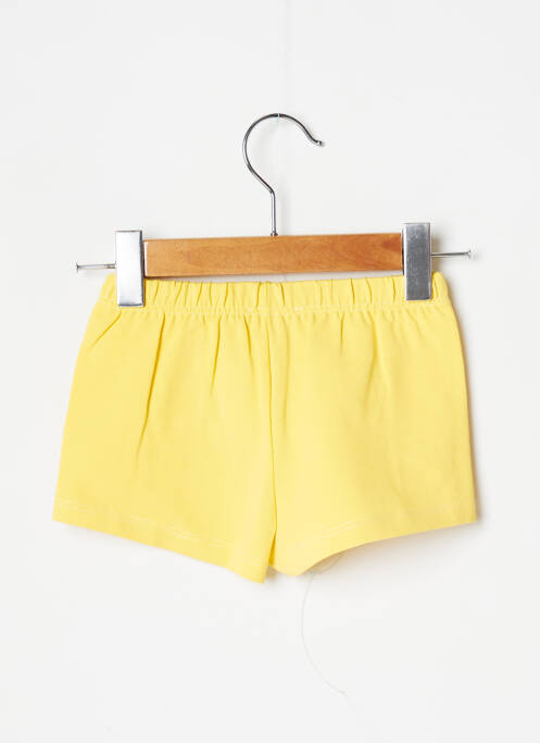 Short stretch taille élastique jaune J.O MILANO fille