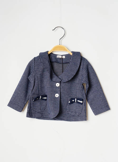 Blazer bleu J.O MILANO pour fille