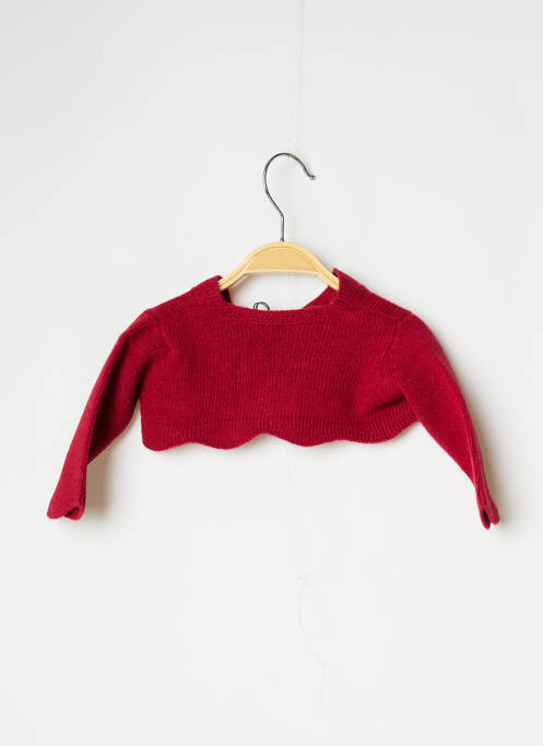 Boléro rouge J.O MILANO pour fille