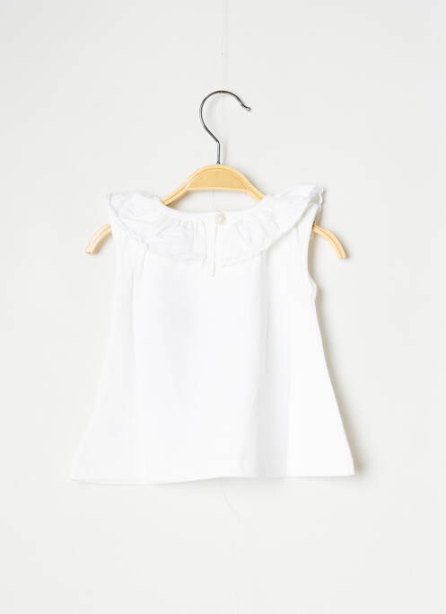 Top blanc J.O MILANO pour fille