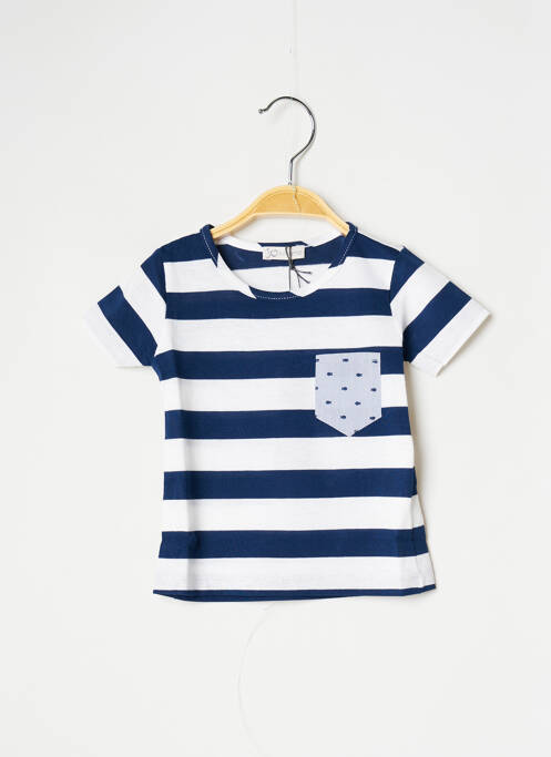 T-shirt bleu J.O MILANO pour fille