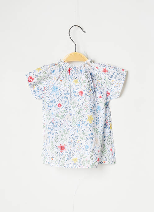 Tunique manches courtes bleu J.O MILANO pour fille