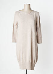 Robe mi-longue beige TIMEOUT pour femme seconde vue