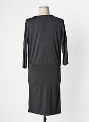 Robe mi-longue noir TIMEOUT pour femme seconde vue