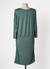 Robe mi-longue vert TIMEOUT pour femme seconde vue