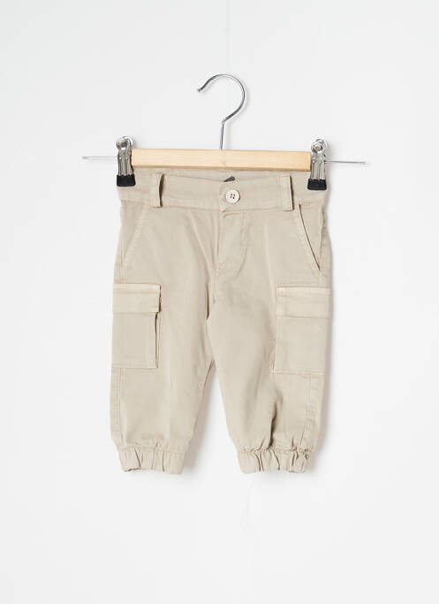 Pantalon cargo beige J.O MILANO pour garçon